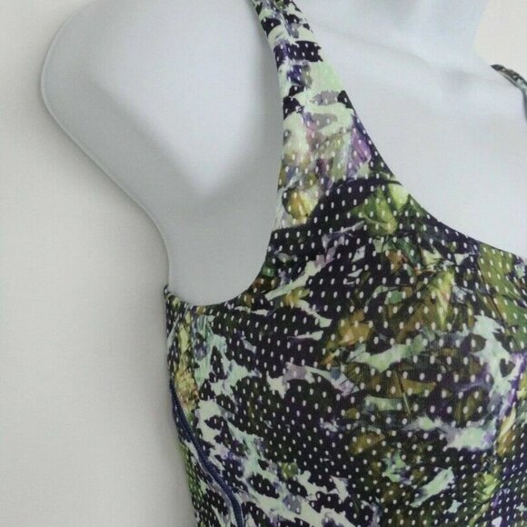 NWT LULULEMON FSWM Floral White Multi 4 Way Stretch Amala Tank Top 4 - Picture 4 of 7